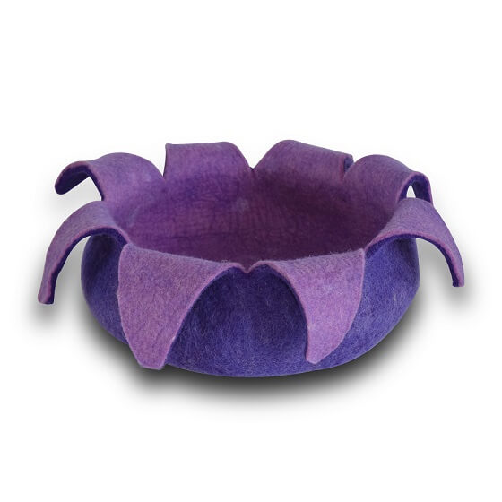 Purple Petal Basket