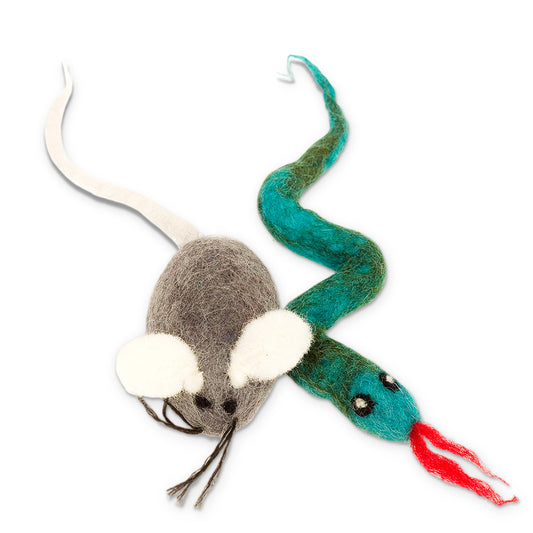 Snake & Mouse, Pack of 2 Toys